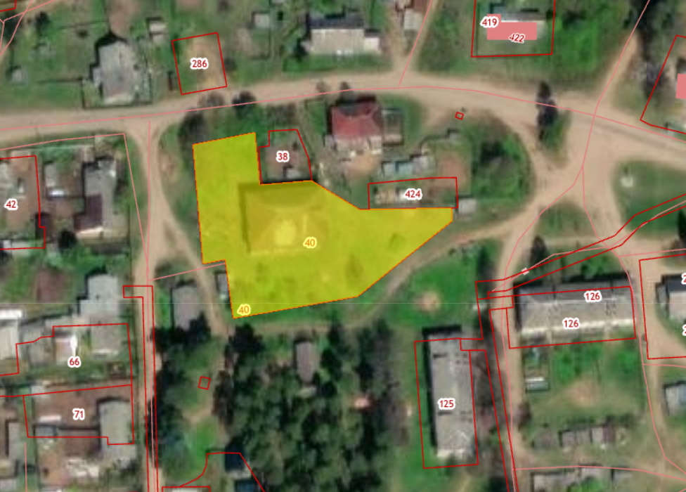 Вологодская область, Чагодощенский округ, п. Первомайский, ул. Центральная, з/уч. 20