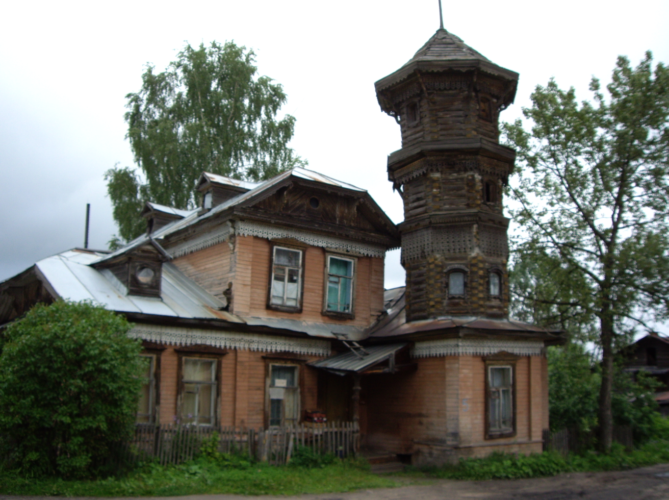 «Дом жилой с трехъярусной башней (дер.)», вторая половина XIX в.