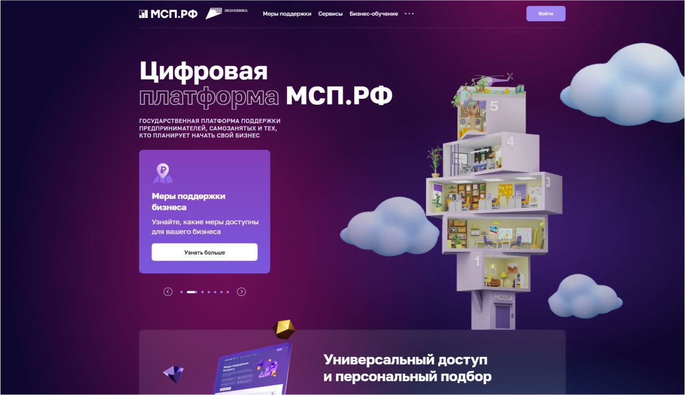 Около 30 полезных онлайн-сервисов доступно вологодским предпринимателям на цифровой платформе «МСП.РФ»