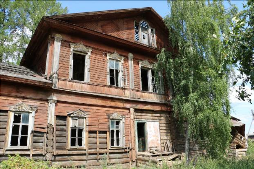 «Главный дом», XIX в., входящий в состав «Усадьба купца А.П. Андрианова в д. Коротово»